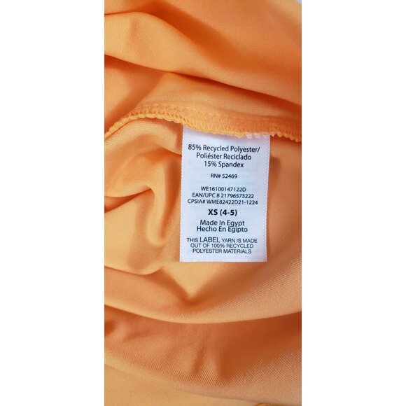 NWT Boys Graphic Print Orange Rash Guard UPF 50+ Quick Dry Size XS (4-5) - Picture 5 of 6
